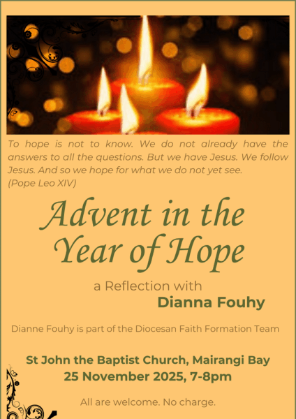 Advent Reflection Formation Day